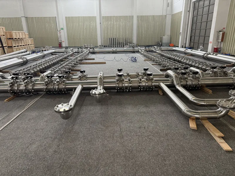 Anvendelse og levering af rustfrit stål manifold væskekøle grenrør i AI -datacentre